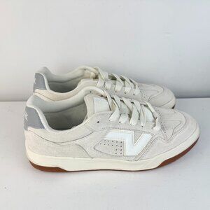 Men's 12 - VANS Upland Egret White Suede Shoe - 721356